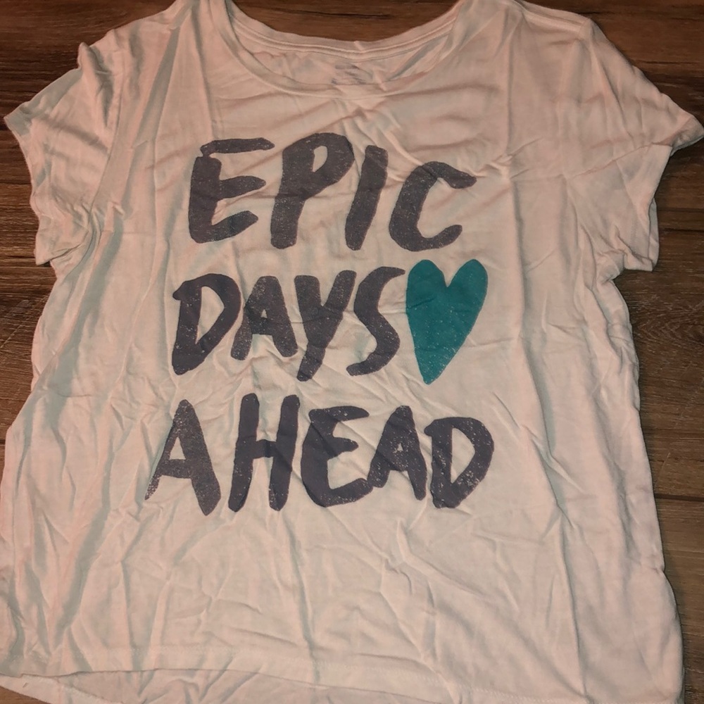 kids epic days ahead boyfriend tee